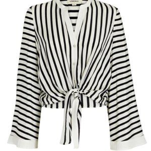 L ' Agence  Charlize  Silk Blouse  Size XS